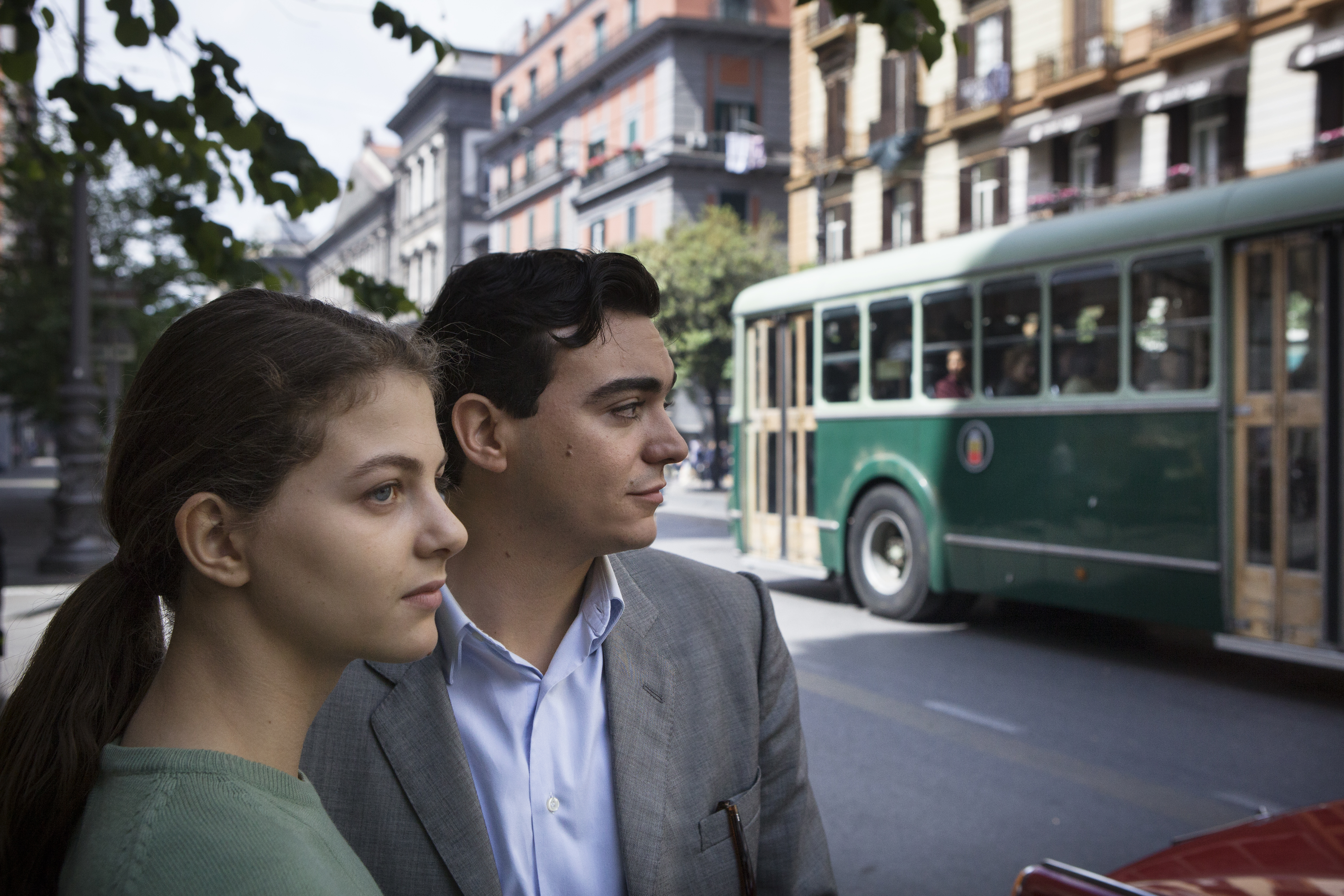 SNC_in primo piano Margherita Mazzucco (Elena Greco) e Giovanni Amura (Stefano Carracci)_episodio 2 foto di Eduardo Castaldo_